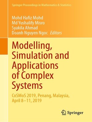 cover image of Modelling, Simulation and Applications of Complex Systems